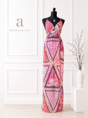 SWIMSUIT COVER-UP Bright Colorful Sheer Cover-Up w/Crisscross Straps Front Slit